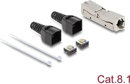 Delock LSA-LSA HÚZÁSMENTESÍTŐVEL, CAT.8.1 nagyítás