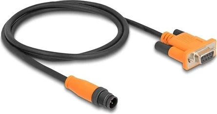 Delock M12 5PIN A-CODE -&GT nagyítás