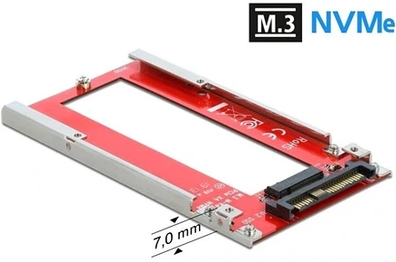 Delock M.3 / NF1 nagyítás