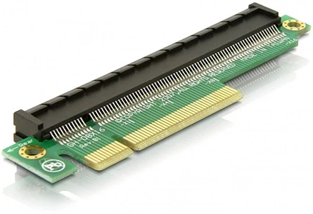Delock PCI-E X8 -> PCI-E X16 nagyítás
