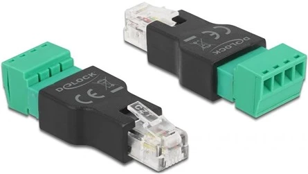 Delock RJ11/14 -&GT nagyítás