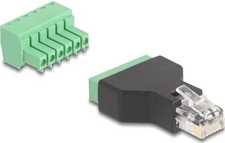 Delock RJ12 APA nagyítás