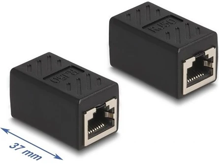 Delock RJ50 CAT5E FTP -&GT; RJ50 CAT5E FTP F/F nagyítás