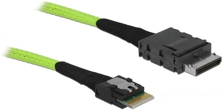 Delock SFF-8611 -&GT; SAS SFF-8654 M/M nagyítás