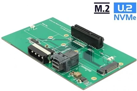 Delock SFF-8643 -&GT; M.2 nagyítás
