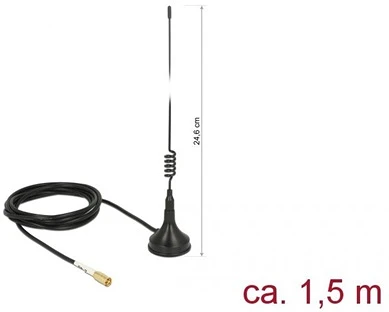 Delock SMB-DUGÓ 2 DBI nagyítás