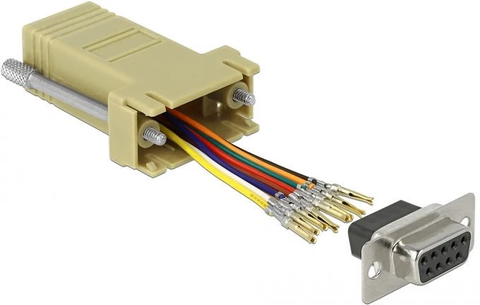 Delock SUB-D 9-TŰS nagyítás