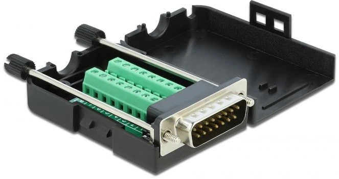 Delock SUB-D15 APA nagyítás