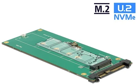 Delock U.2 SFF-8639 -&GT; M.2 M M/F nagyítás