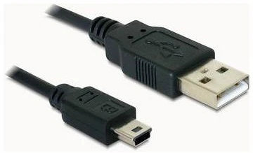 Delock USB 2.0-A > USB MINI-B 5PIN 0,7M nagyítás