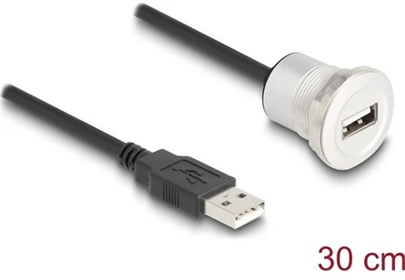 Delock USB 2.0 A-TÍPUSÚBEÉPÍTETT nagyítás