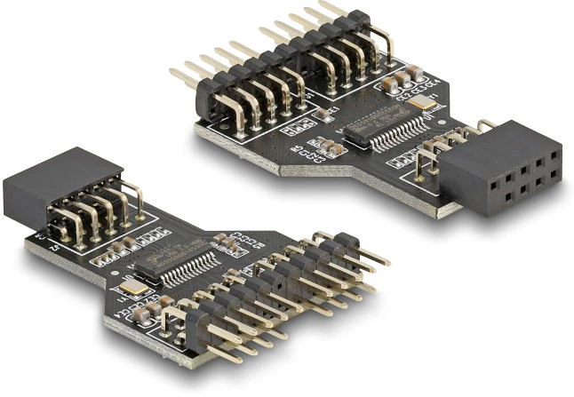 Delock USB 2.0 HUB 9 TŰS nagyítás