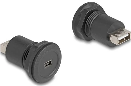 Delock USB 2.0 MINI-B-TÍPUSÚ USB 2.0 A-TÍPUSÚ nagyítás
