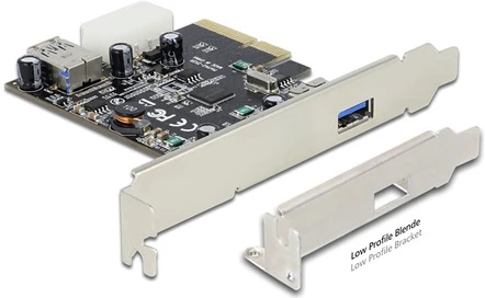 Delock USB3.1 IO nagyítás