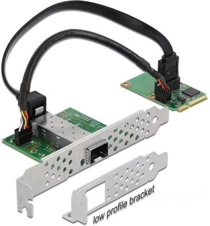 Delock X1 SFP nagyítás
