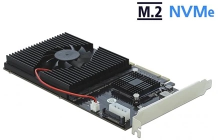 Delock X8/X16 nagyítás