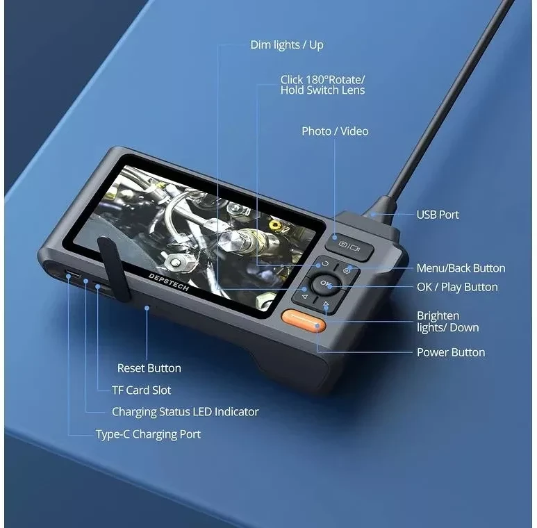 Depstech DS520-5DL nagyítás