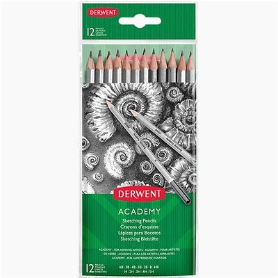 Derwent 5H-6B 12DB-OS nagyítás