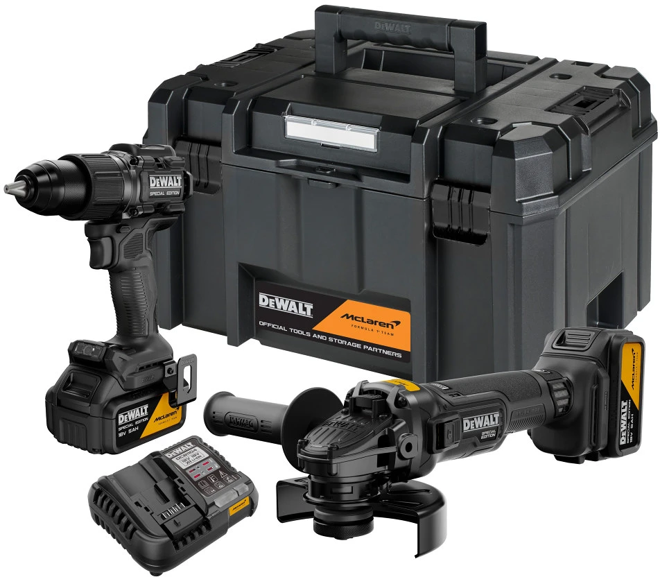 Dewalt DCD86M+DCG45M, 18V XR, 2X5AH, TSTAK nagyítás
