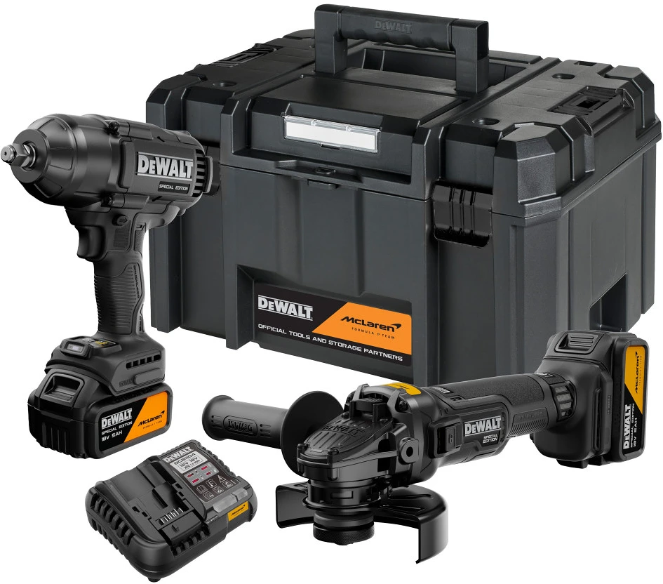 Dewalt DCF99M+DCG45M, 18V XR, 2X5AH, TSTAK nagyítás