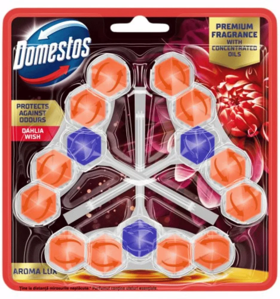 Domestos WC-RÚD 3X50 G nagyítás