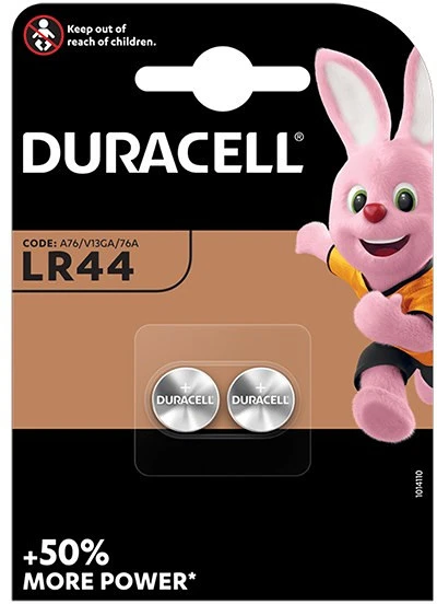 Duracell LR44 1,5V 2-ES nagyítás