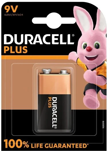 Duracell MN 1604 K1 nagyítás