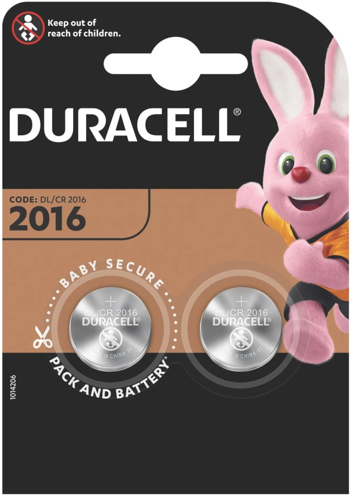 Duracell DL2016 10PP040030 nagyítás