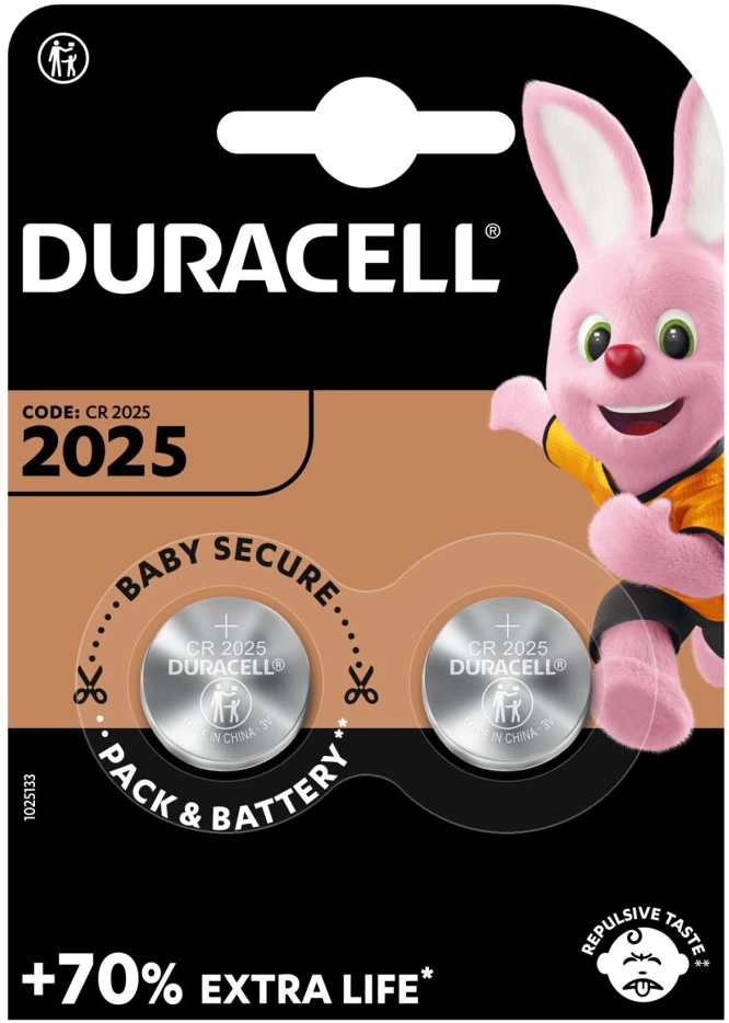 Duracell DL2025 10PP040029 nagyítás