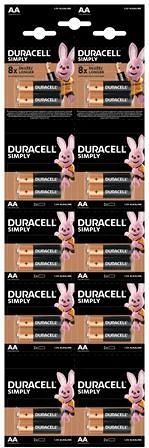 Duracell DUELAA20 nagyítás