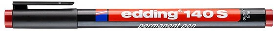 Edding 140S PIROS nagyítás