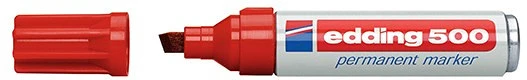Edding 500 PIROS nagyítás