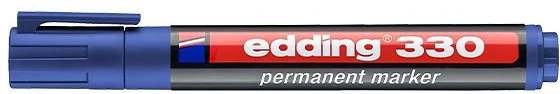 Edding 330 KÉK nagyítás