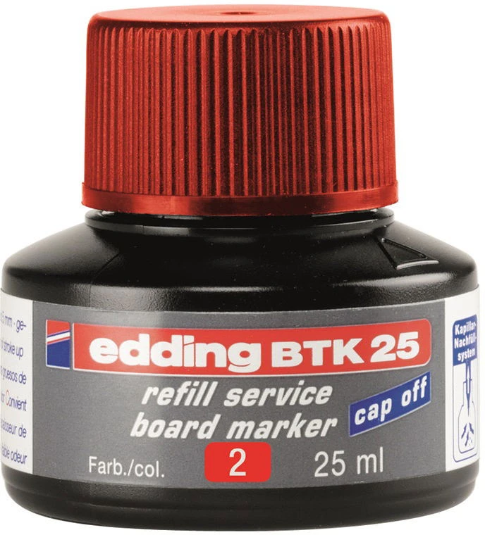 Edding BTK25 PIROS nagyítás
