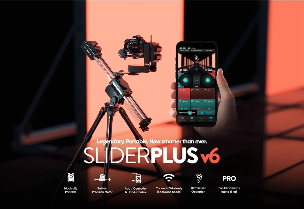 Edelkrone SLIDERPLUS V6 nagyítás