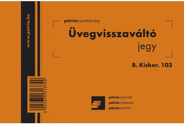 <span itemprop='brand'>Egyeb belfoldi</span> <span itemprop='sku'>B.KISKER.103</span> nagyítás