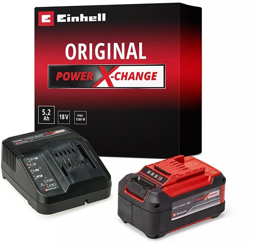 Einhell 5,2 AH 18V POWER X-CHANGE STARTER-KIT nagyítás