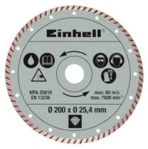 Einhell GYÉMÁNT VÁGÓKORONG 200 MM, SZEGMENTÁLT nagyítás