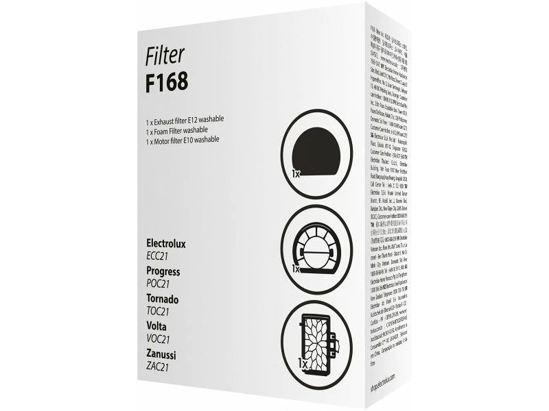 Electrolux F168 nagyítás