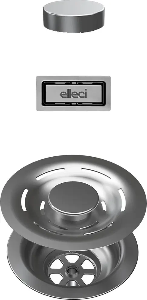 Elleci FLOW-PRO OPEN TWIST (TEKERŐS) AUTOMATA DUGÓKIEMELŐ EGYMEDENCÉS MOSOGATÓKHOZ - ÚJ nagyítás