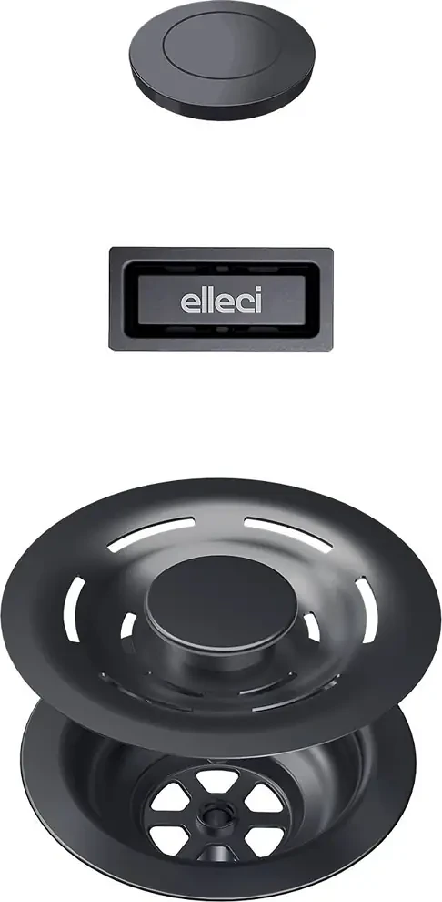 Elleci FLOW-PRO OPEN UP (NYOMÓGOMBOS) AUTOMATA DUGÓKIEMELŐ EGYMEDENCÉS MOSOGATÓKHOZ - ÚJ!-2 nagyítás