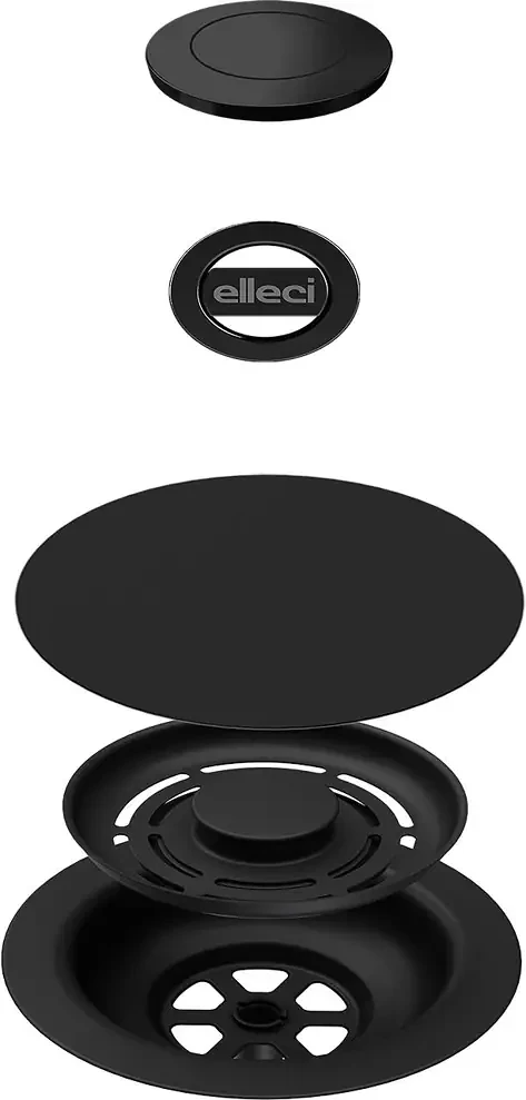 Elleci GHOST OPEN UP (NYOMÓGOMBOS) AUTOMATA DUGÓKIEMELŐ EGYMEDENCÉS MOSOGATÓKHOZ - ÚJ nagyítás