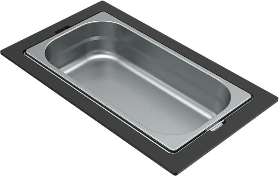 Elleci GOURMET 366 EGYRÉSZES BRONZ TÁROLÓ EDÉNY HPL KERETTEL nagyítás