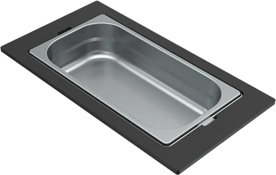 Elleci GOURMET 410 EGYRÉSZES INOX TÁROLÓ EDÉNY HPL KERETTEL nagyítás