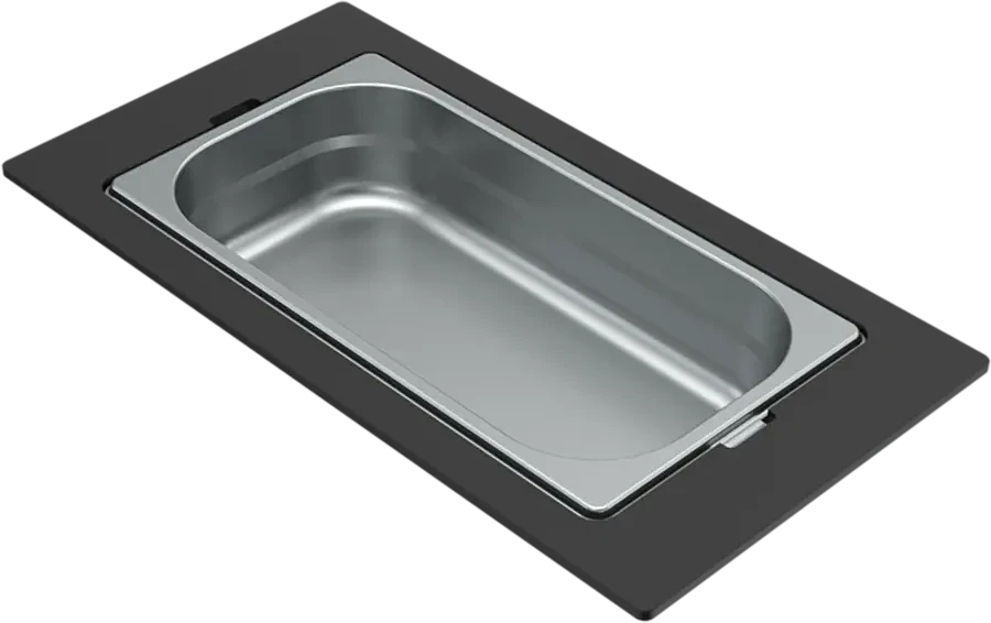 Elleci GOURMET 418 EGYRÉSZES INOX TÁROLÓ EDÉNY HPL KERETTEL nagyítás