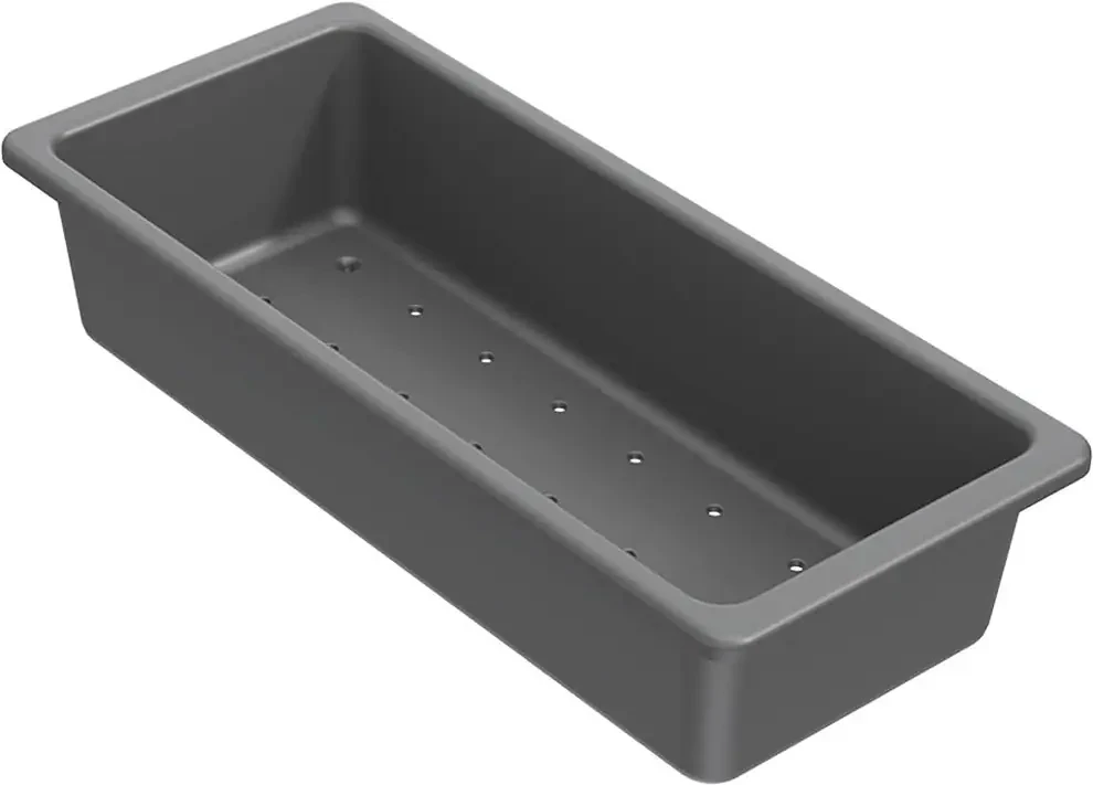 Elleci MŰANYAG, SZÜRKE GYÜMÖLCSMOSÓ KOSÁR - ÚJ nagyítás