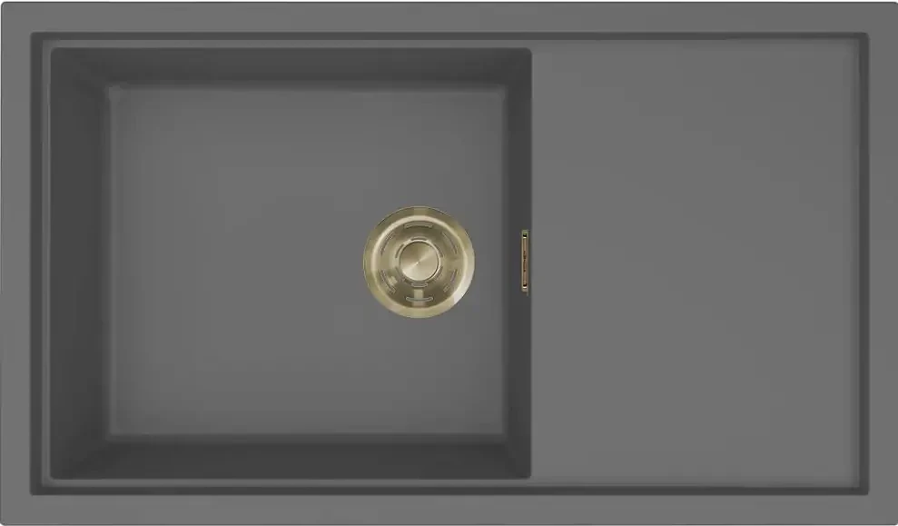 Elleci SINTESI 410 K99 DARK GREY ARANY TARTOZÉKOKKAL nagyítás