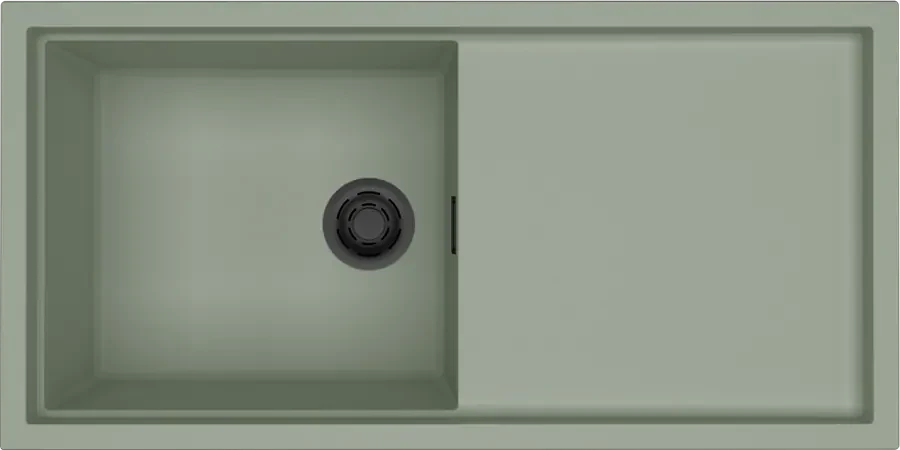 Elleci SINTESI 480 K82 SAGE GREEN FEKETE TARTOZÉKOKKAL nagyítás