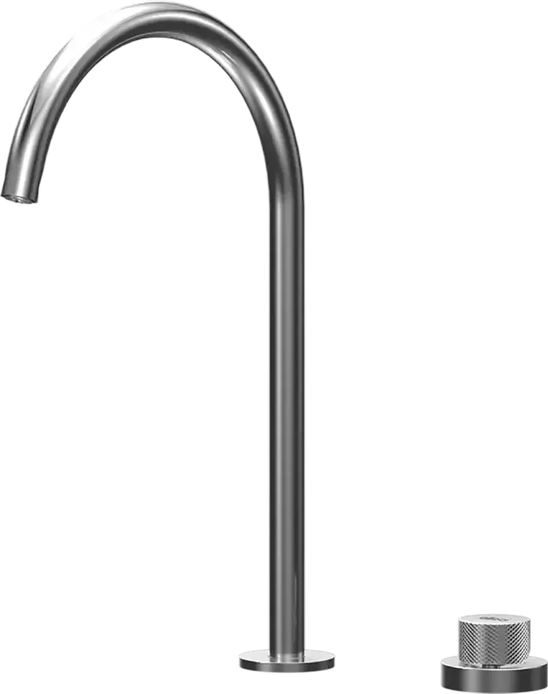 Elleci SWAN  SZATINÁLT KRÓM (MIKSWACS nagyítás