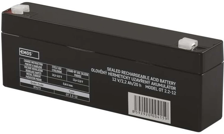 Emos 12V 2.2AH nagyítás